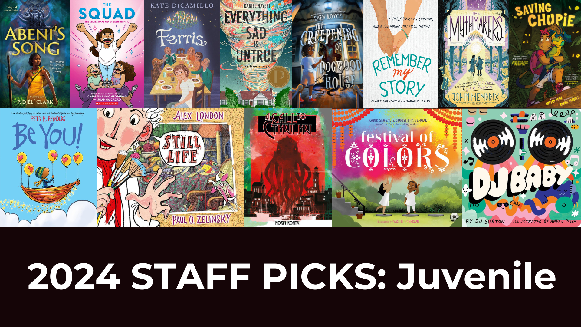 2024 Staff Picks Juvenile 