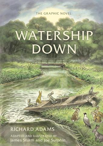 Watership down graphic novel book cover