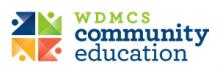 wdmcs logo west des moines community education logo